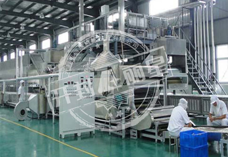 丽星绿豆粉丝机用涂布铺浆工艺生产无矾粉丝