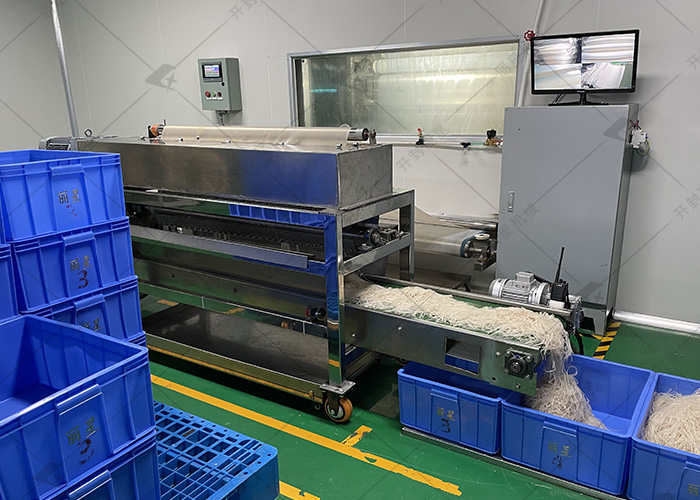 搞懂丽星速食粉丝设备生产流程，吃酸辣粉更安心