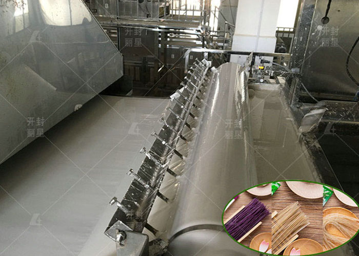 封闭生产防污染，丽星粉条机符合食品安全标准