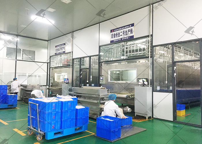 丽星碗装粉丝设备，1 条线日产 12 吨