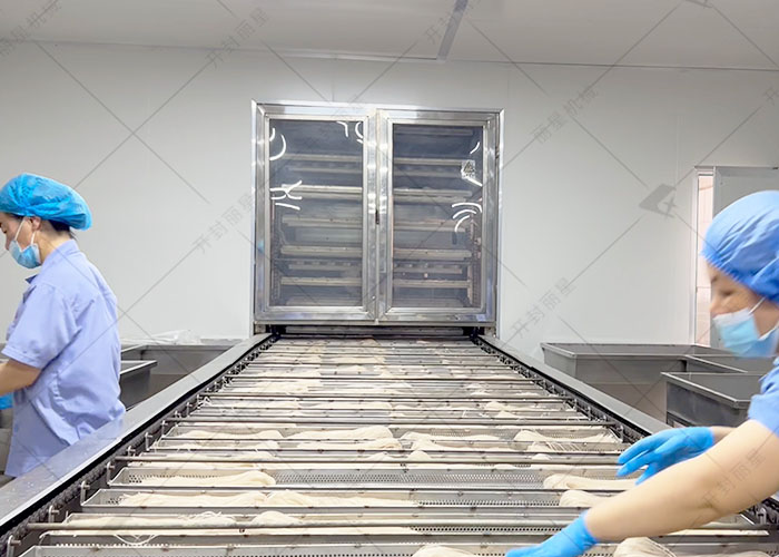 自动化粉条烘干设备,解决厂家阴雨天晾晒难题 自动化粉条烘干设备,解决厂家阴雨天晾晒难题